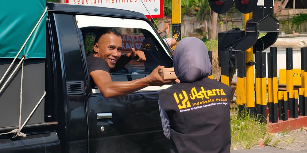 Asterra Peduli Kembali Salurkan 100 Porsi MBG di Gamping