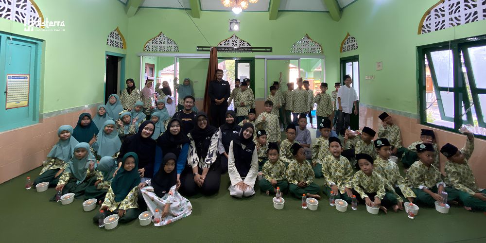 Asterra Peduli Gelar MBG Jumat Berkah di TPQ Bumi Al-Ghofar