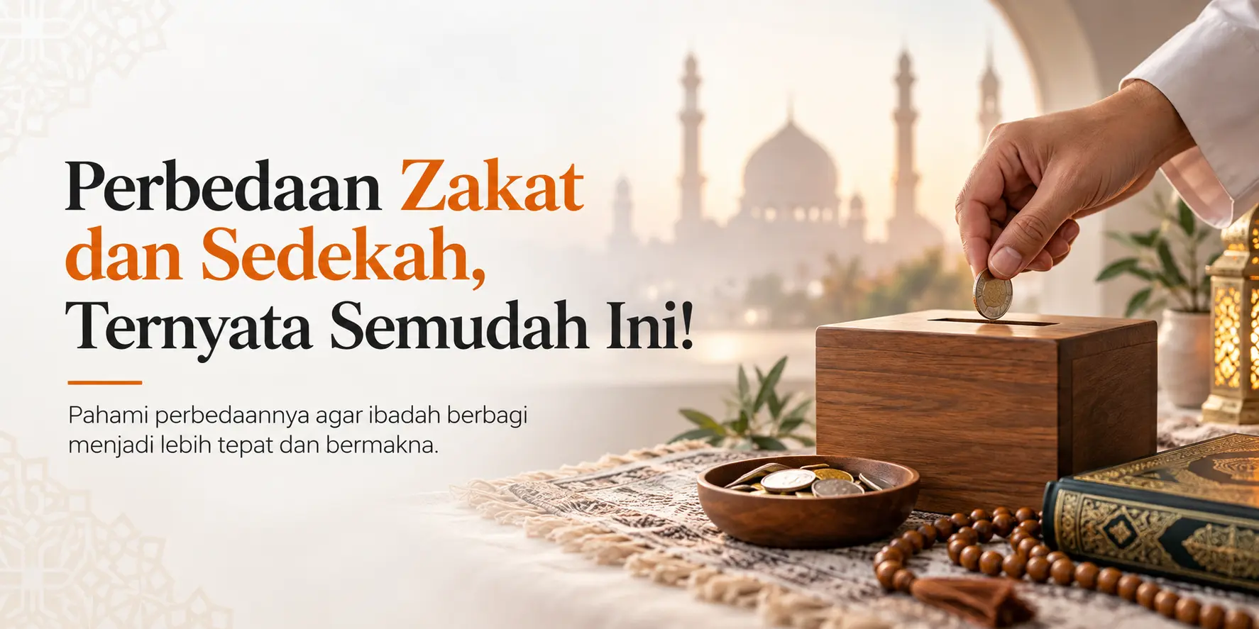 Perbedaan Zakat dan Sedekah yang Perlu Dipahami