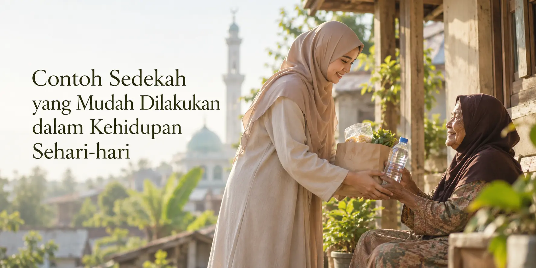 Contoh Sedekah yang Mudah Dilakukan dalam Kehidupan Sehari-hari
